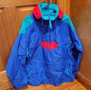 VINTAGE/RARE 80s/90s Columbia 1/2 zip Pull over